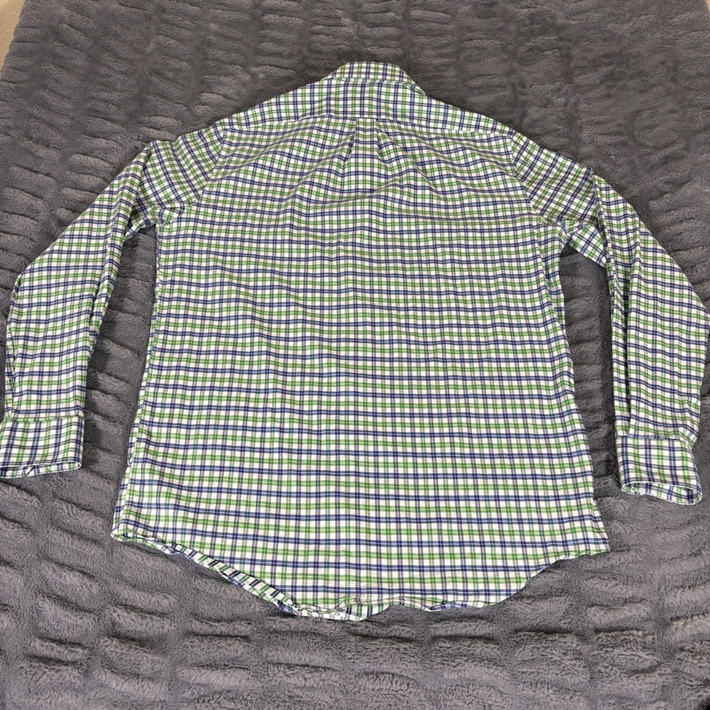 Lauren Ralph Lauren Tall Fit Performance Stretch Plaid Dress Shirt 16.5 36/37 - Picture 2 of 6
